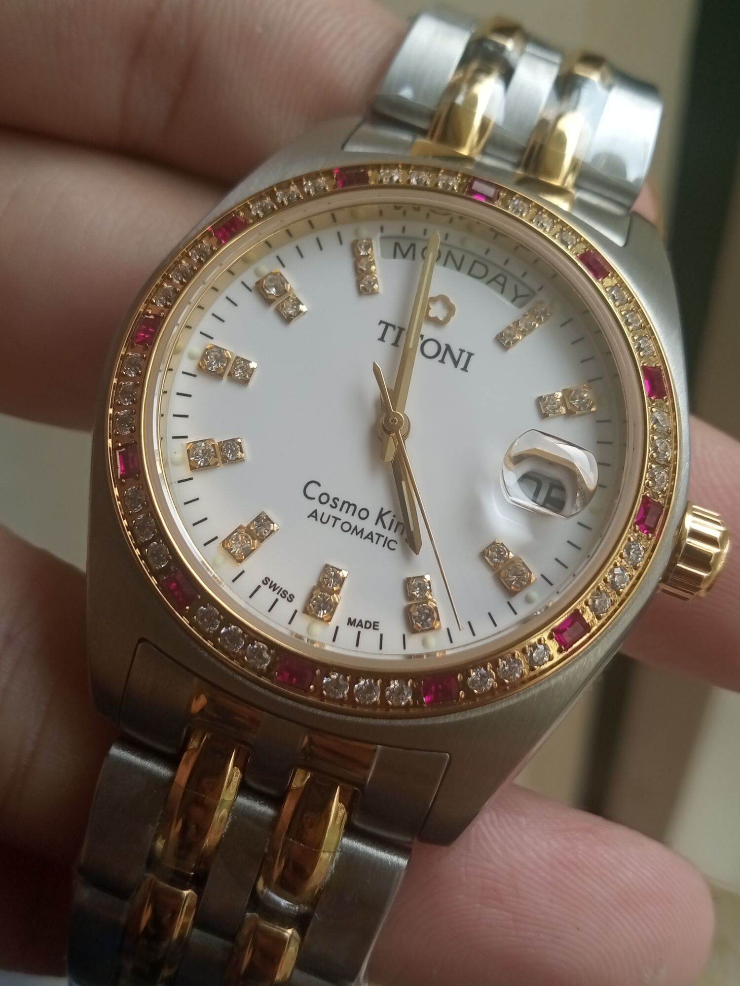 Đồng hồ nam titoni máy thụy Sỹ