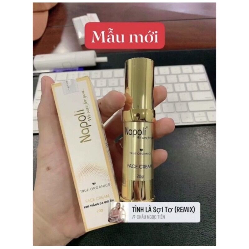 Kem Face Dưỡng Ẩm Trắng Da Napoli (20g)