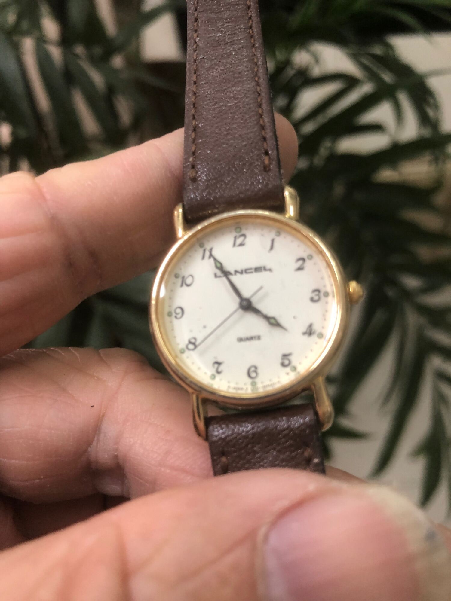 Lancel Citizen nữ nhỏ mạ vàng