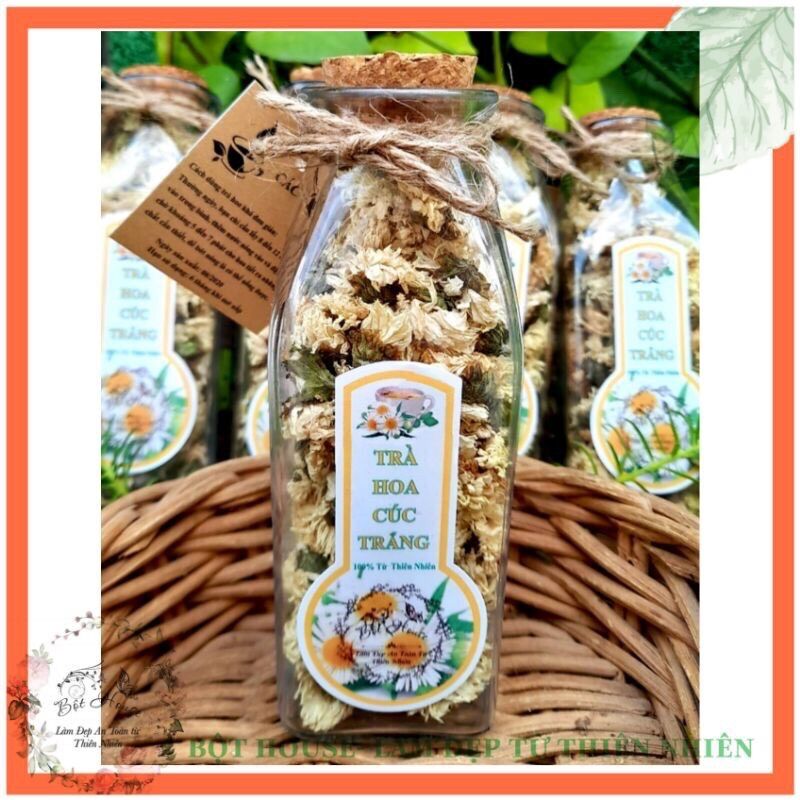 Trà hoa cúc sấy khô handmade nhà bột
