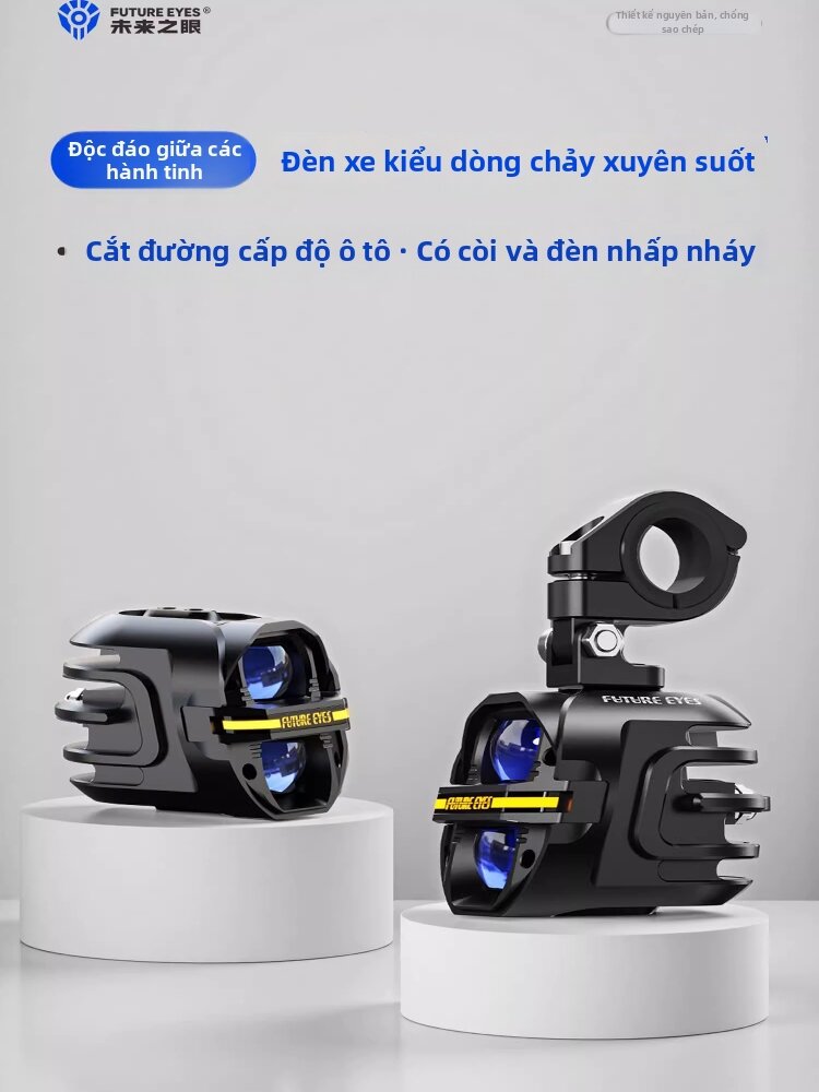 FUTURE EYES | Cut-line High-beam Strobe LED Motorcycle Light X80 Giá 6,449,000 Đồng*Miễn phí vận chuyển