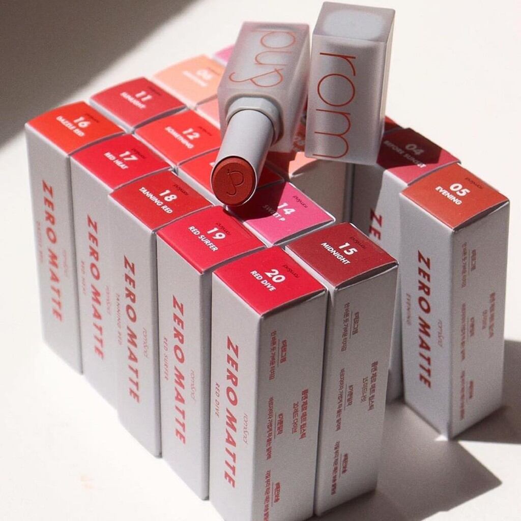 [HCM]Son thỏi Romand Zero Matte Lipstick 3g