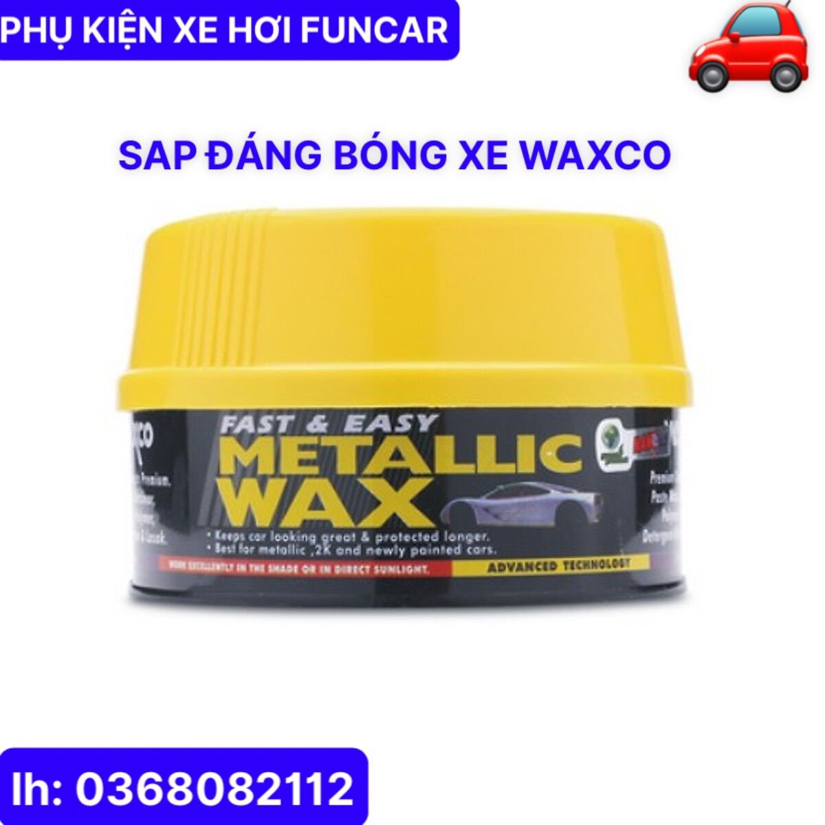 Sap đánh bóng sơn Waxco