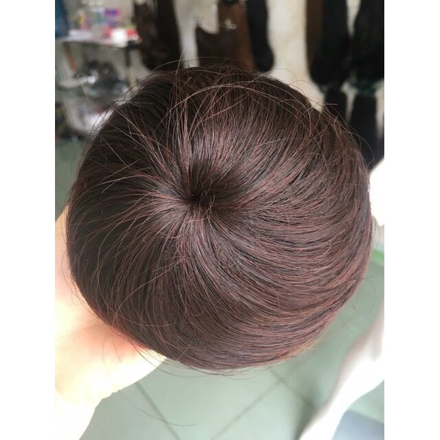 TÓC GIẢ BÚI TRÒN, BÚI CỦ TỎI DÂY RÚT