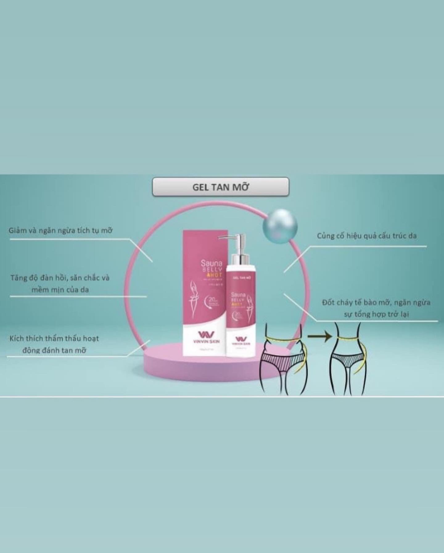 Gel Tan Mỡ vinvinskin