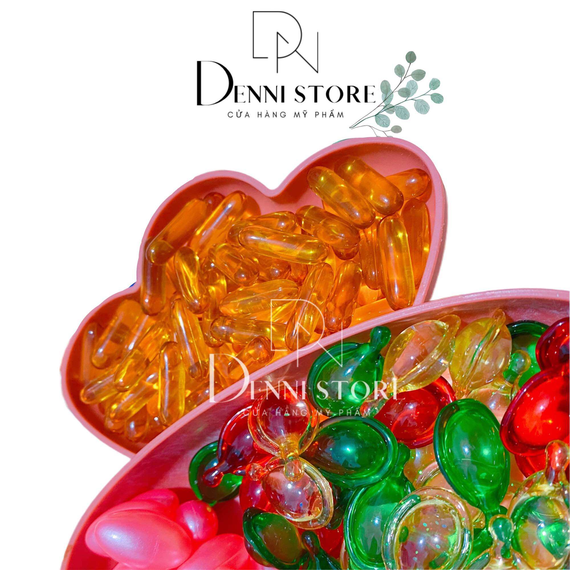 05 viên vitamin E dưỡng trắng da, kích trắng da