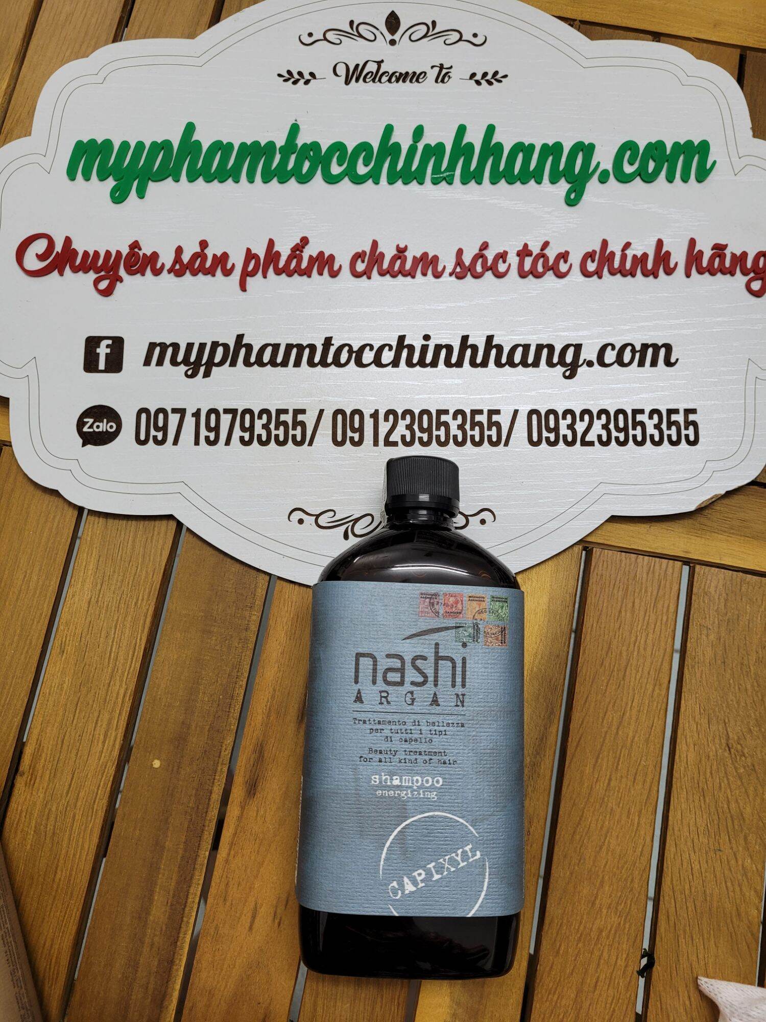 Dầu gội giảm rụng tóc nashi capixyl 200ml -500ml - 1000ml