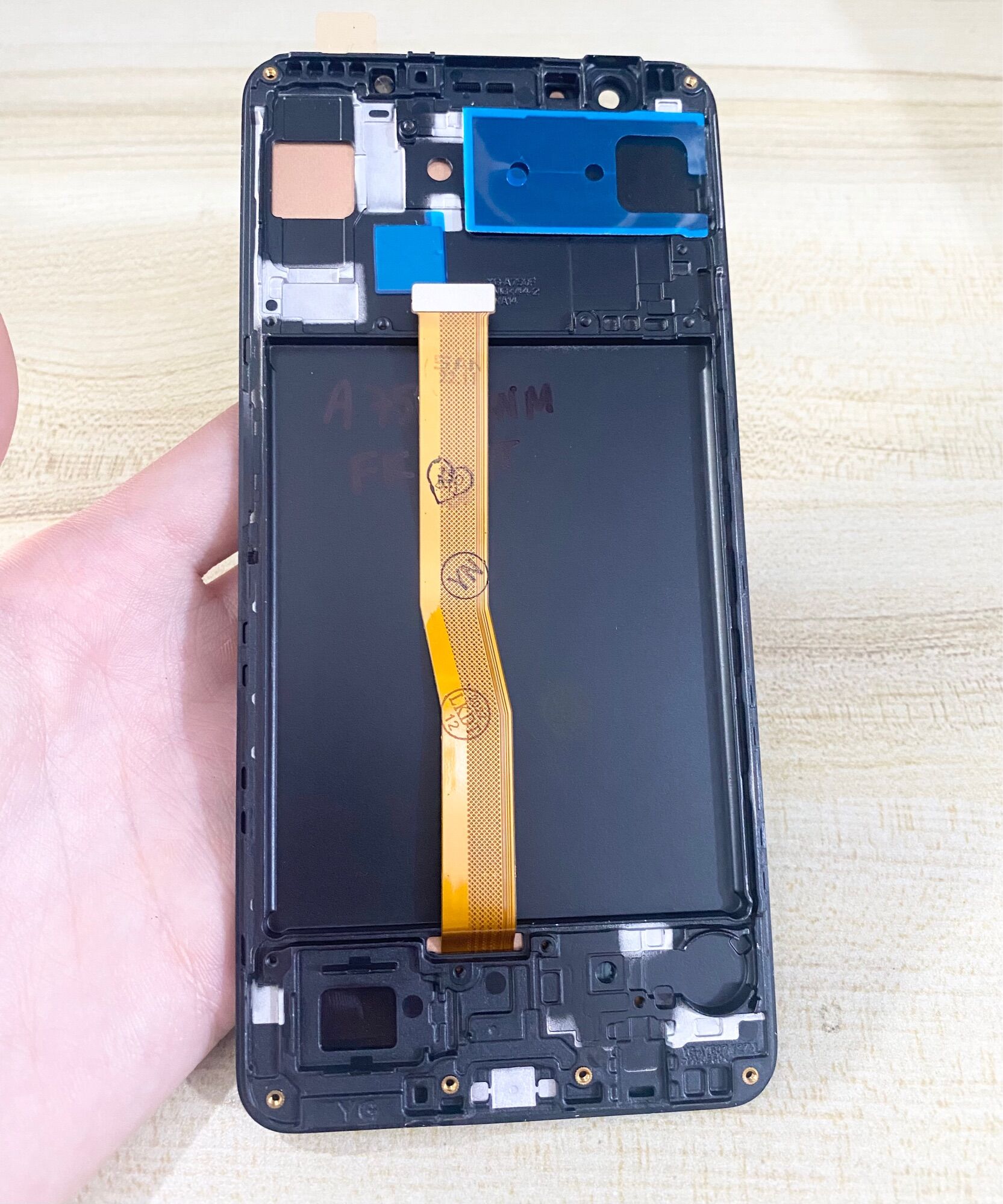 Màn Hình Samsung A750 (A7 2018) Liền Khung Q-LED Công Nghệ Cao Hàng Cao Cấp