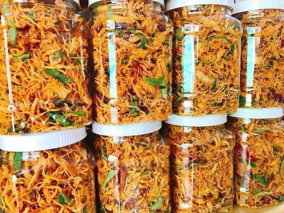500g khô gà lá chanh loại ngon