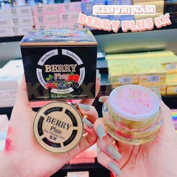Kem Giảm Nám, Tàn Nhang, Đồi Mồi 4K Berry Plus 5X Thái Lan ( 4k trái cây )