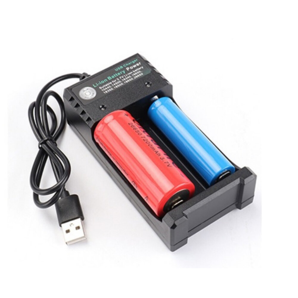 Sạc Pin 18650 Cao Cấp ( Có Đèn Báo Khi Sạc Đầy )