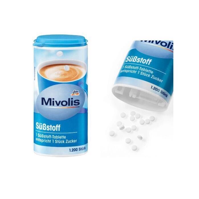 Đường ăn kiêng mivolis plus Đức 1200v