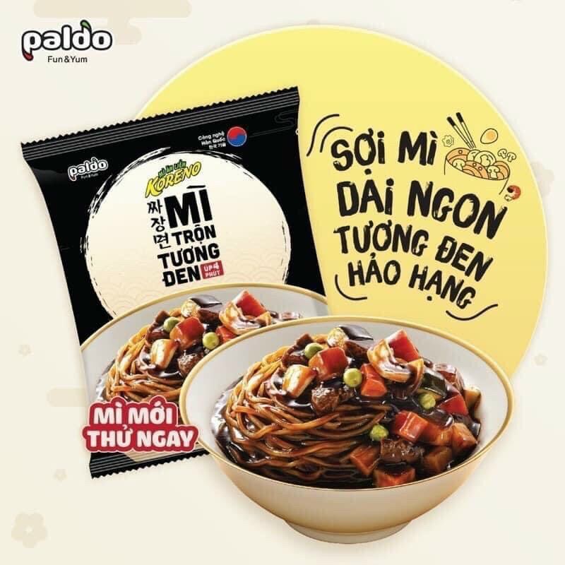Mì trộn tương đen koreno thùng 20 gói