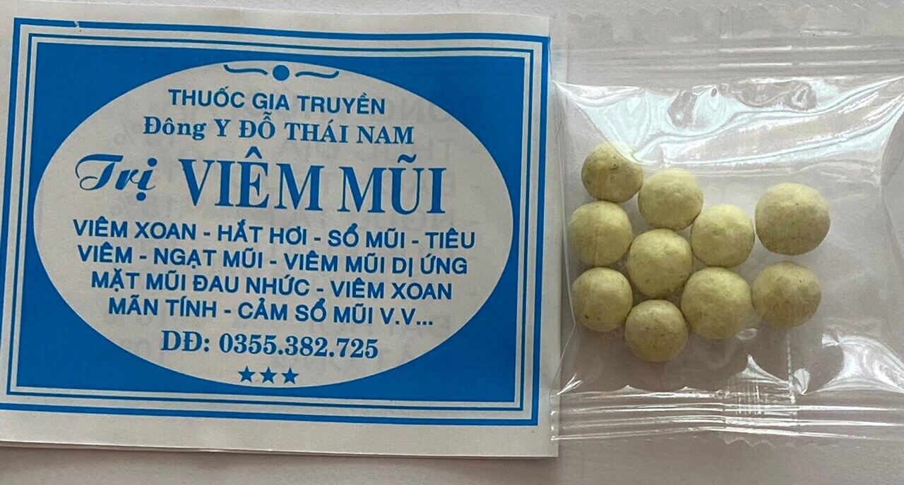 Viêm Mũi Viêm Xoang Đỗ Thái Nam Dạng Viên 50 gói
