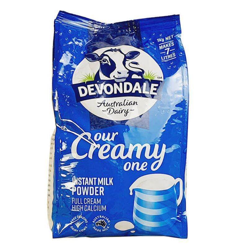 Sữa bột nguyên kem 1kg Devondale [ nhập khẩu úc]