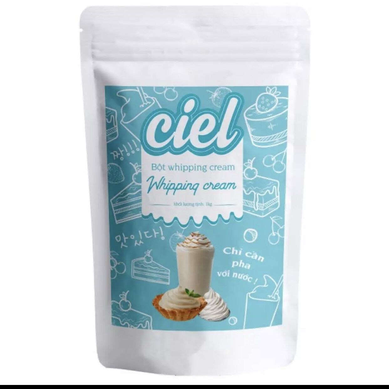 Bột whipping cream ciel - 100g