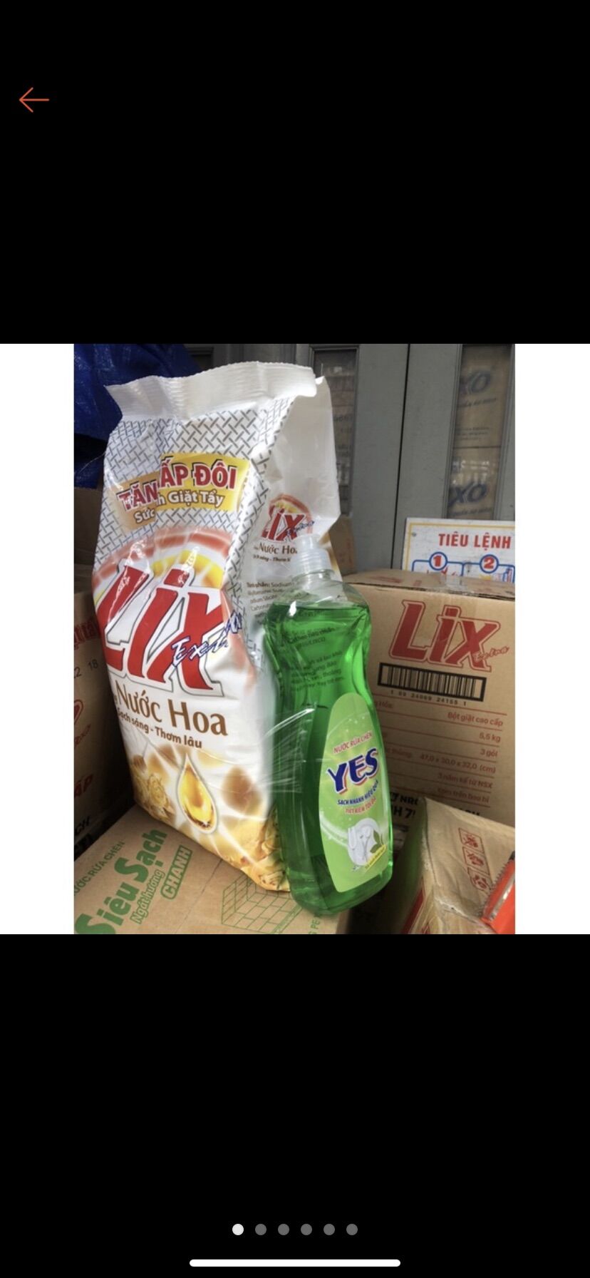 Bột Giặt Lix 5.5Kg Tặng