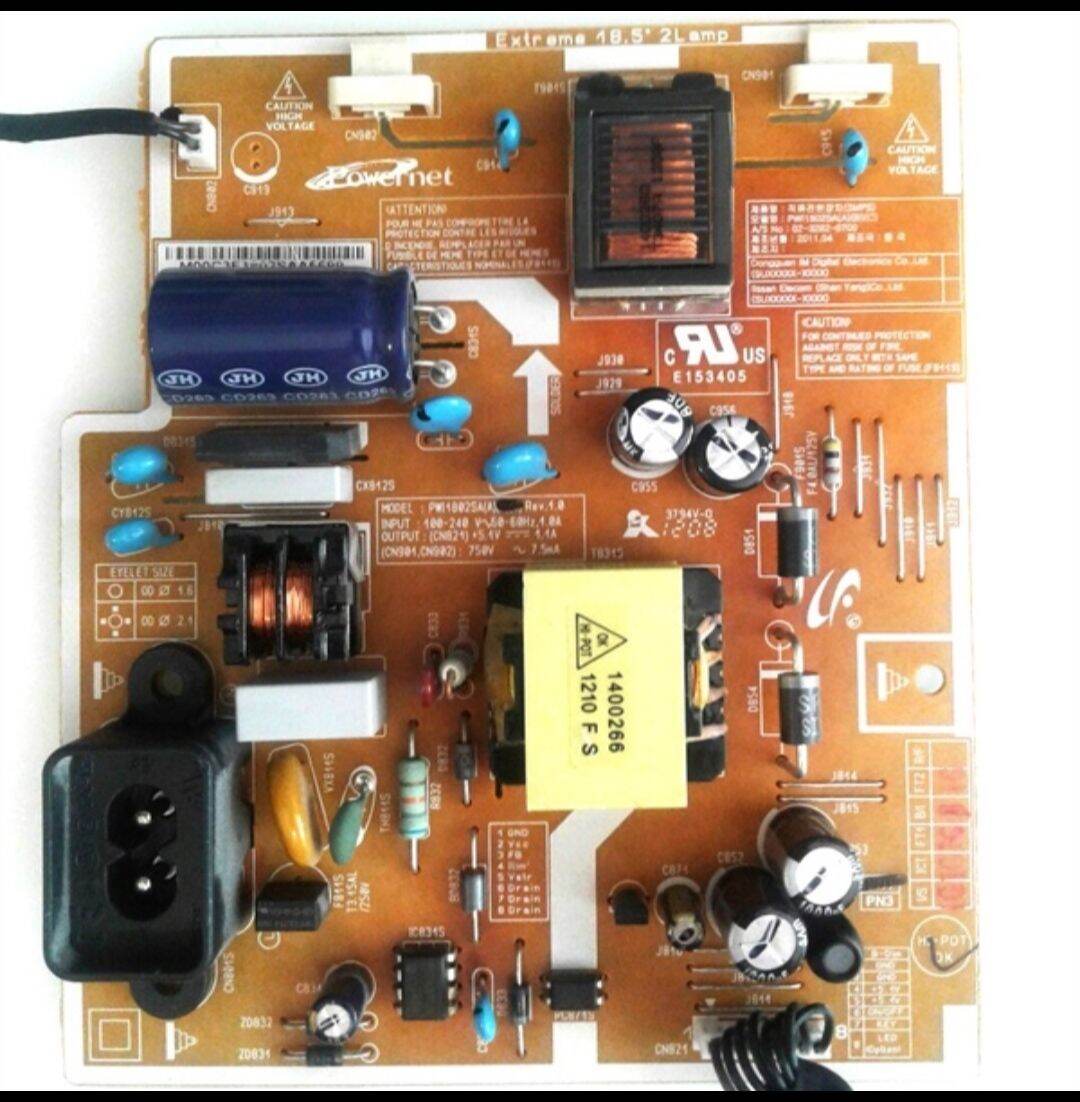 Bo nguồn tivi samsung sa19a10n mã bo pwi1802sa
