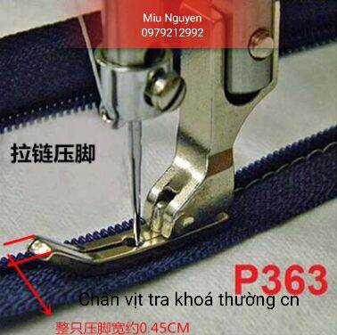 Chân vịt tra khóa thường máy công nghiệp