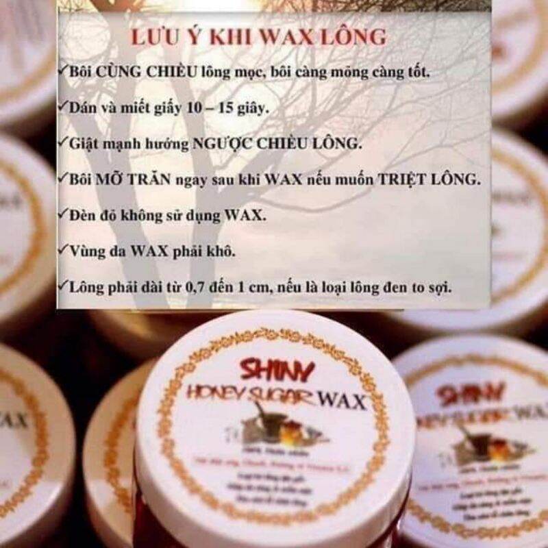 [HCM]Combo triệt lông vĩnh viễn Wax Shiny và Mỡ Trăn