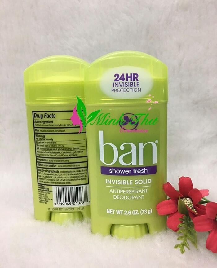 Lăn Sáp Khử Mùi Ban 24H Shower Fresh 73g