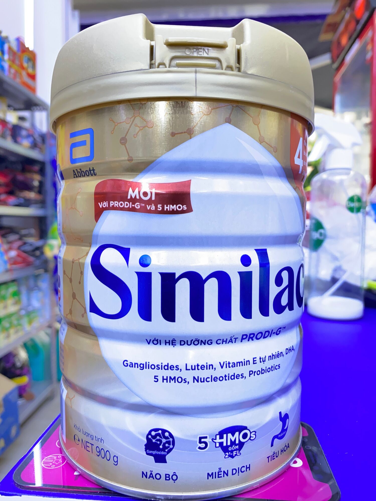 Sữa Similac 5G số 4 900g (cho bé 2-6 tuổi)