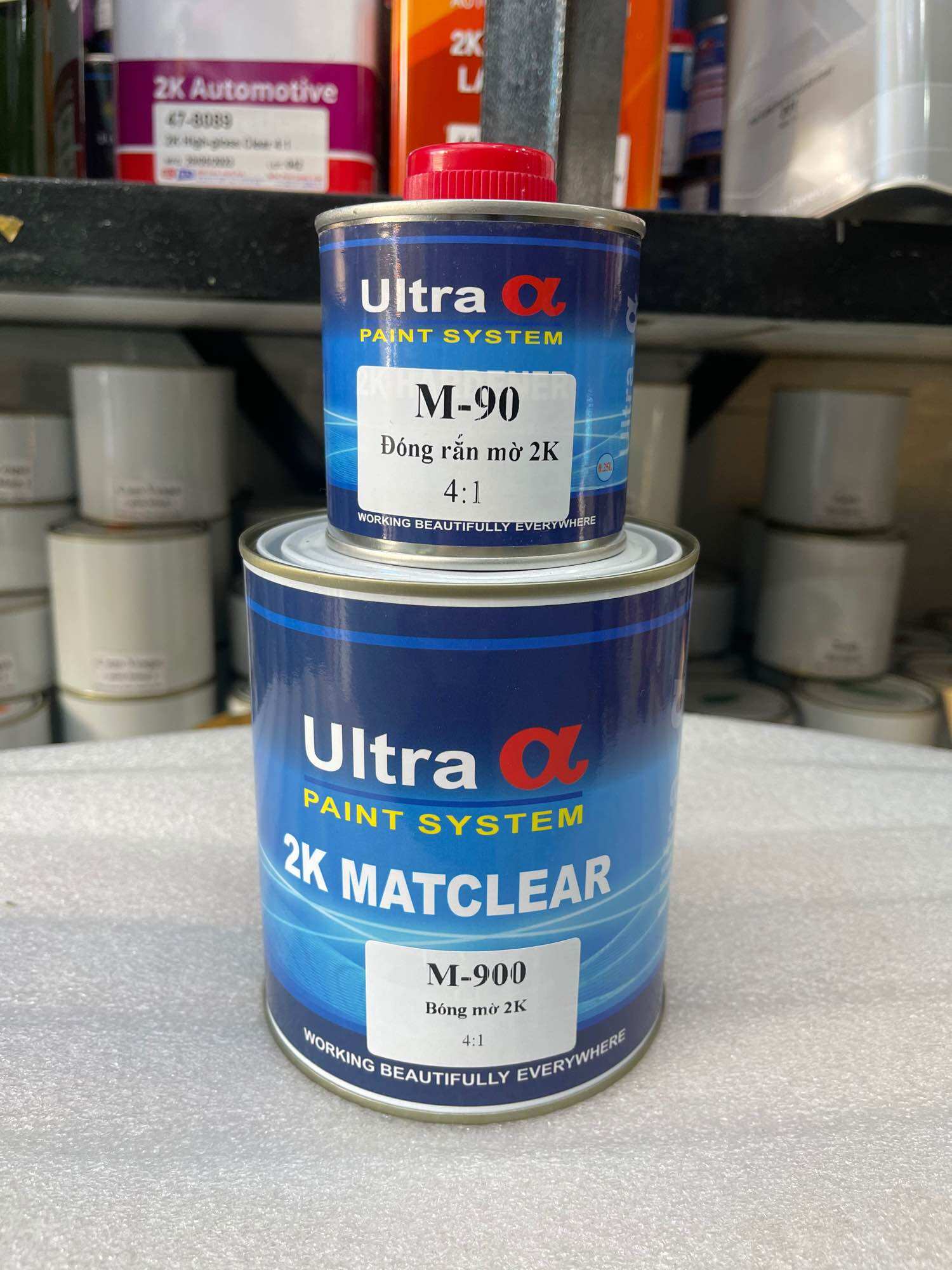 2K Matte Varnish 100% Ultral (Car Paint - Motorcycle Paint) Includes Hard Coating