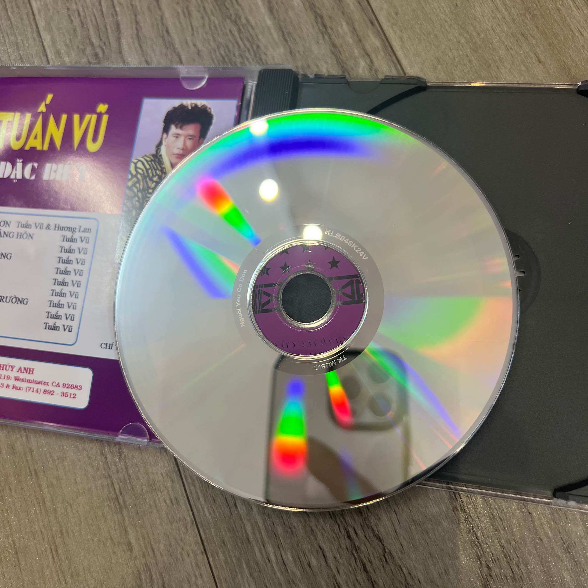 Đĩa CD Tuấn Vũ đặc biệt