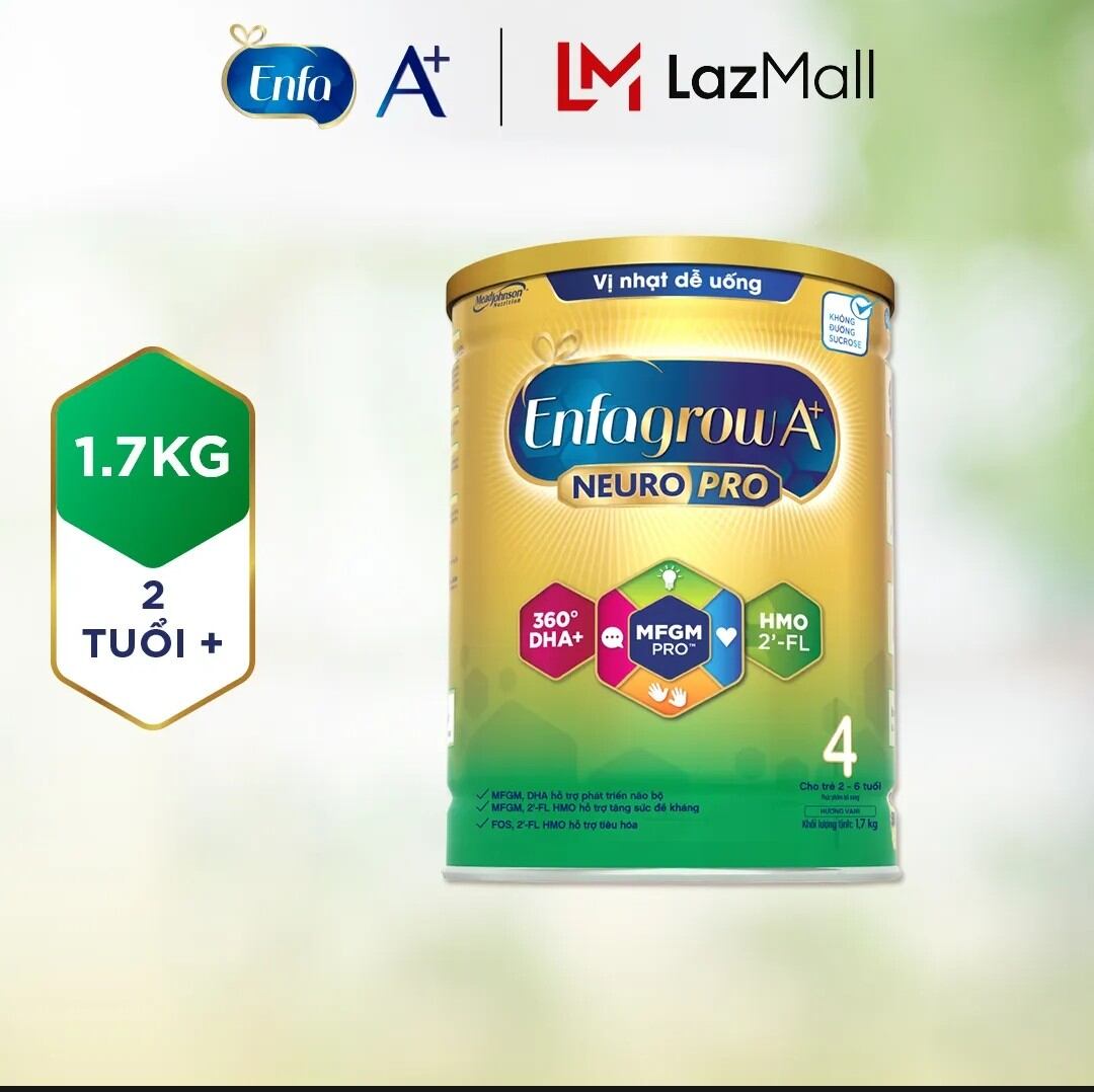 Sữa Enfagow 4 17 kí vị nhạt dễ uống date 8/2026