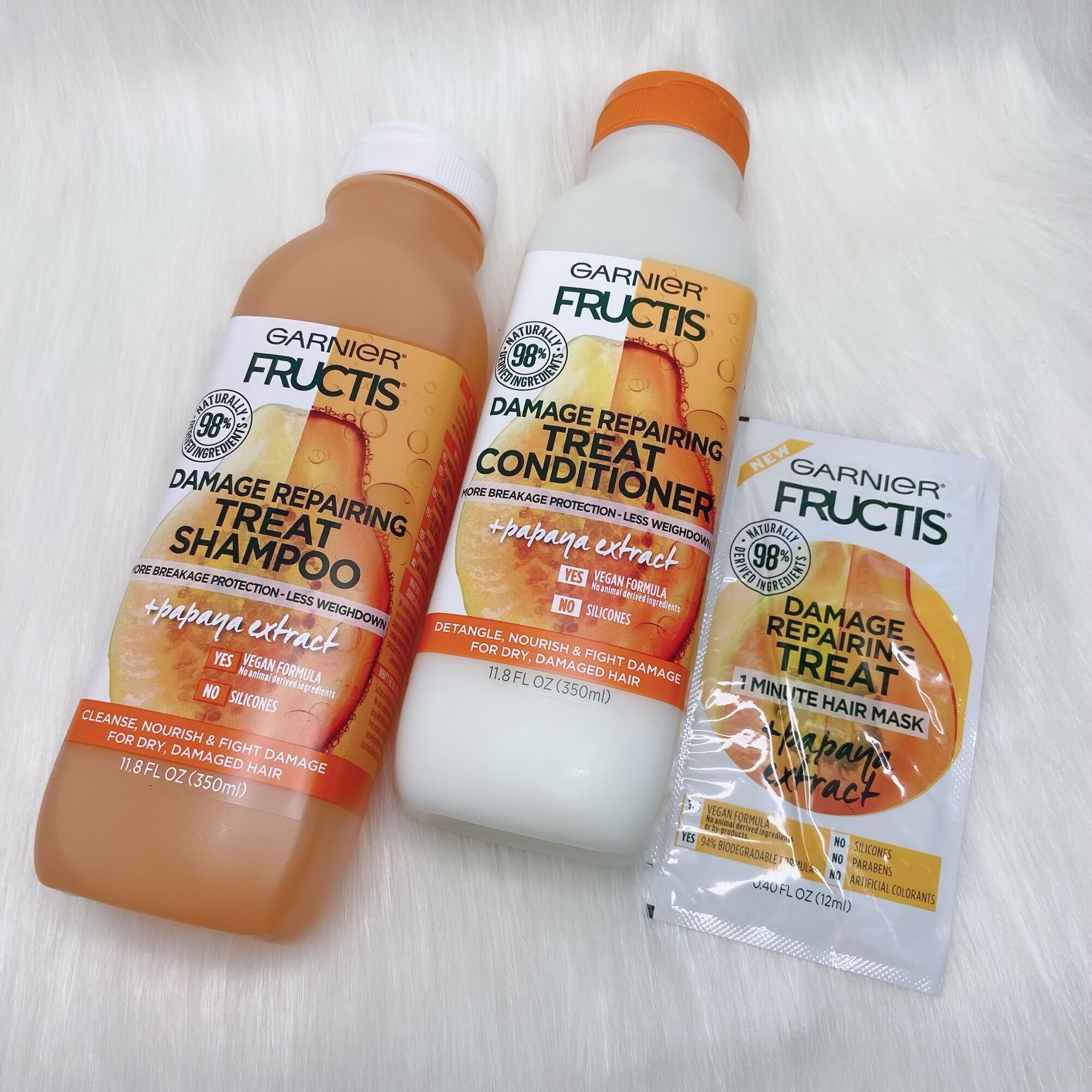 Dầu Gội & Dầu Xã Garnier Fructis (bản Mỹ🇺🇸) 350ml