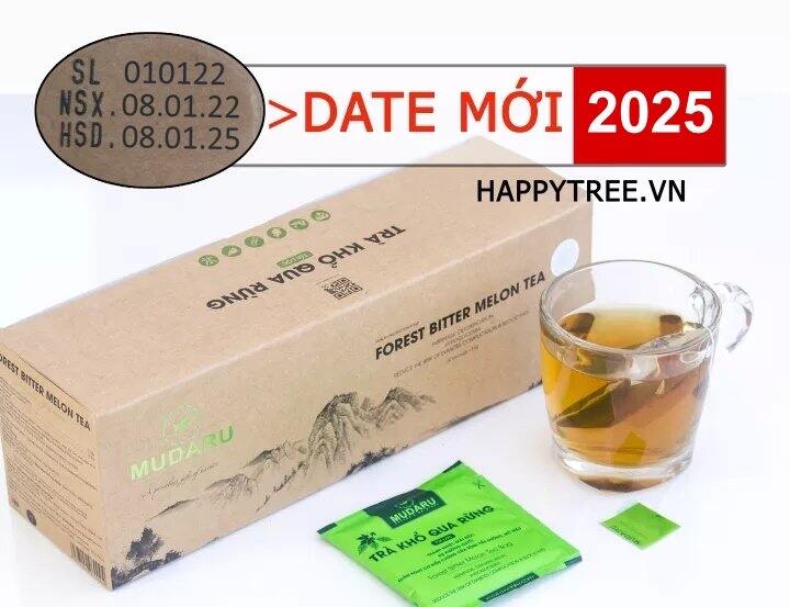 Trà khổ qua rừng túi lọc Mudaru hộp 50 túi (100g) (야생여주차 50티백)