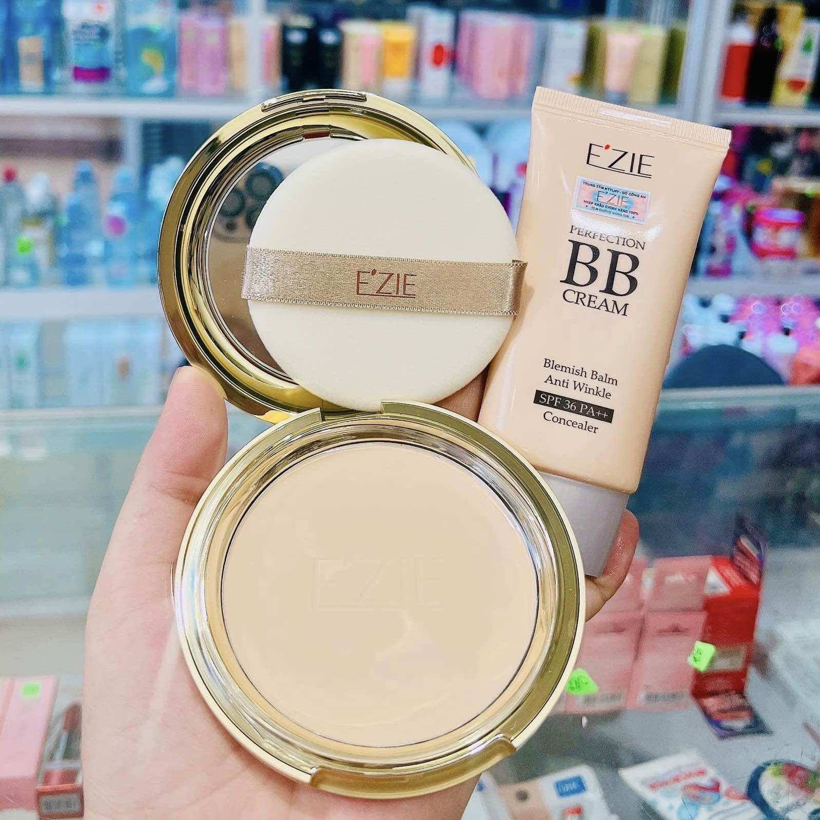 [🛍CHÍNH HÃNG] PHẤN EZIE PHẤN PHỦ EZIE PHẤN LỤA EZIE SIÊU MỎNG MỊN