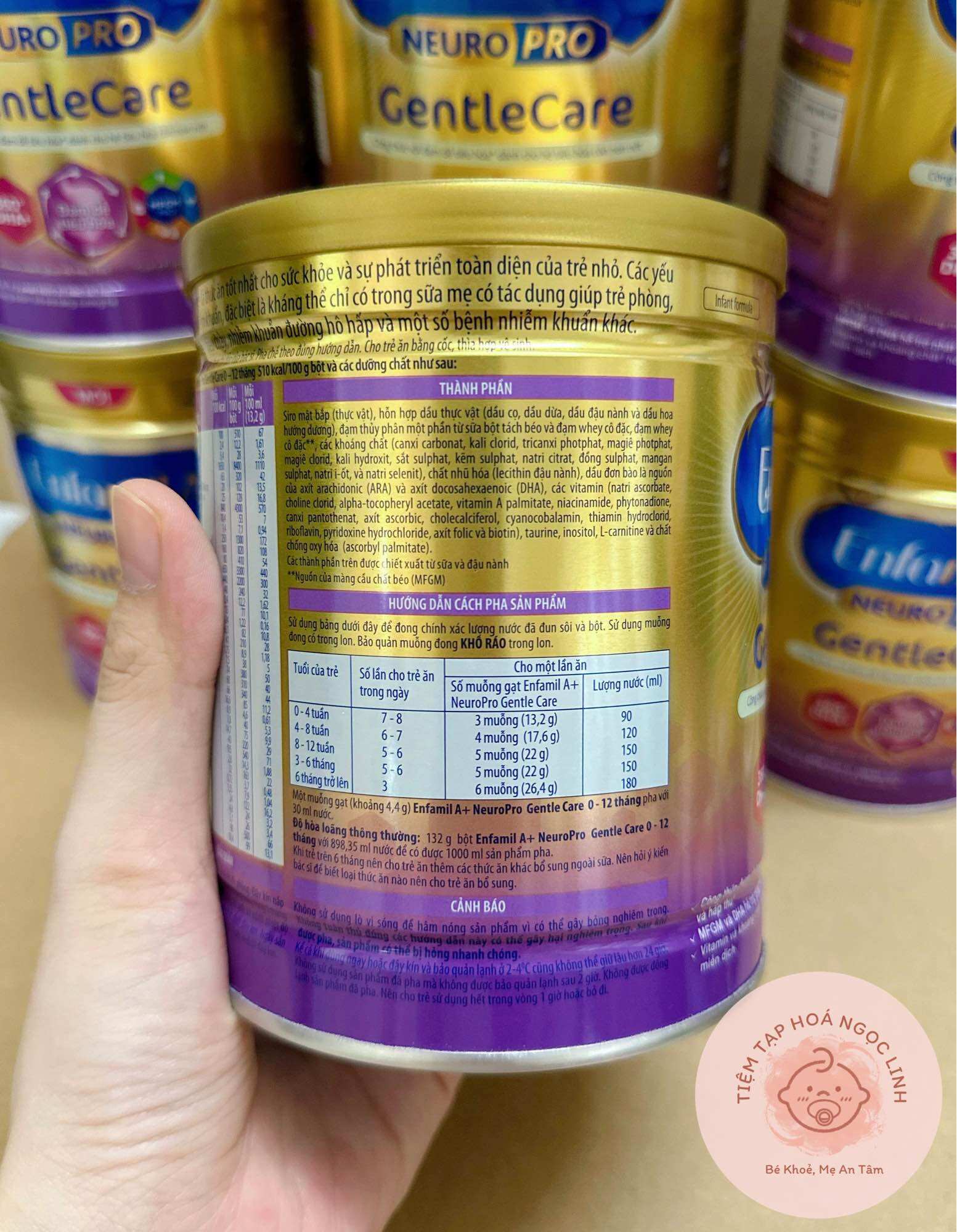 Sữa bột ENFAMIL A+ GENTLE CARE (0-12 tháng tuổi) 350g