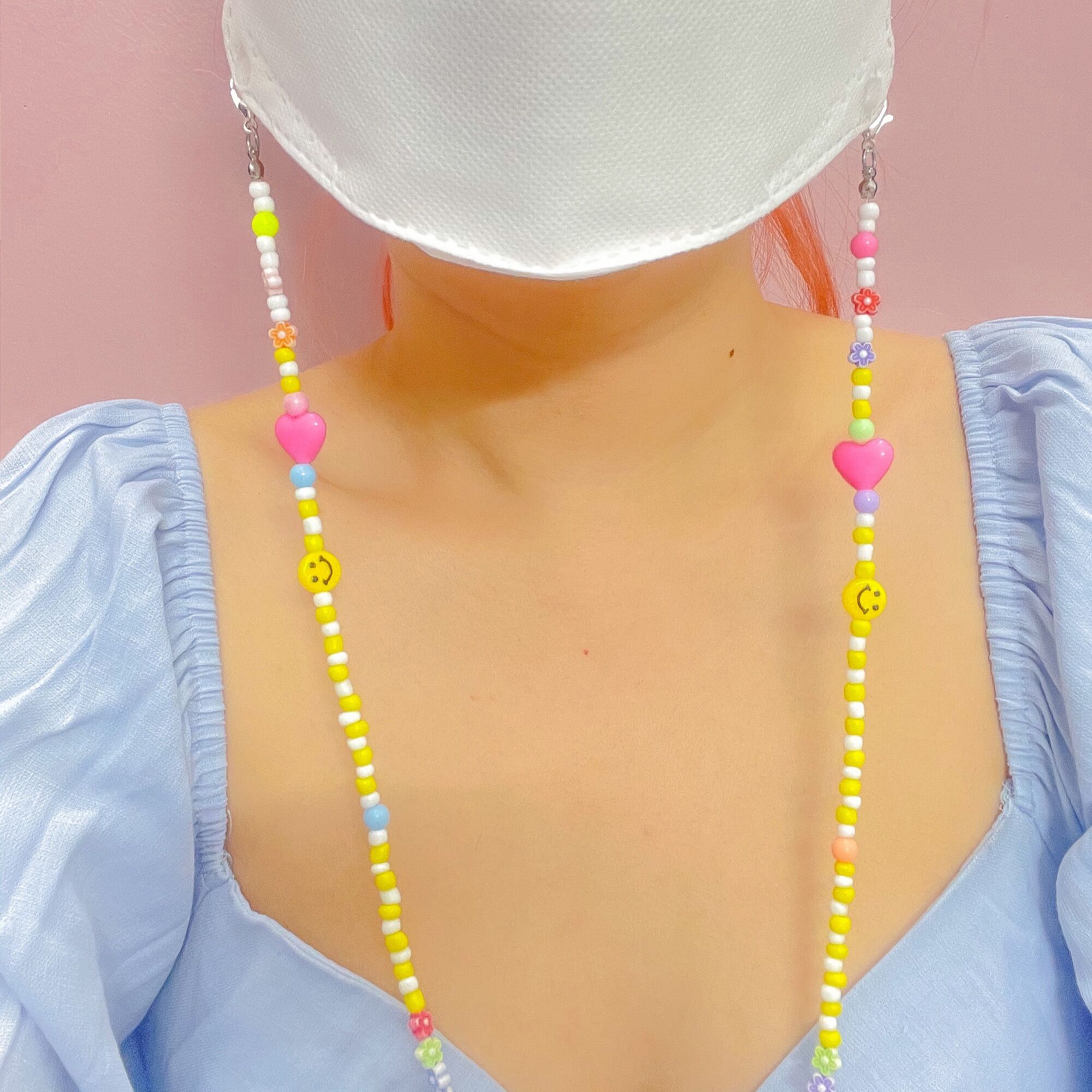 Dây Đeo Khẩu Trang Hạt Cườm - Joy