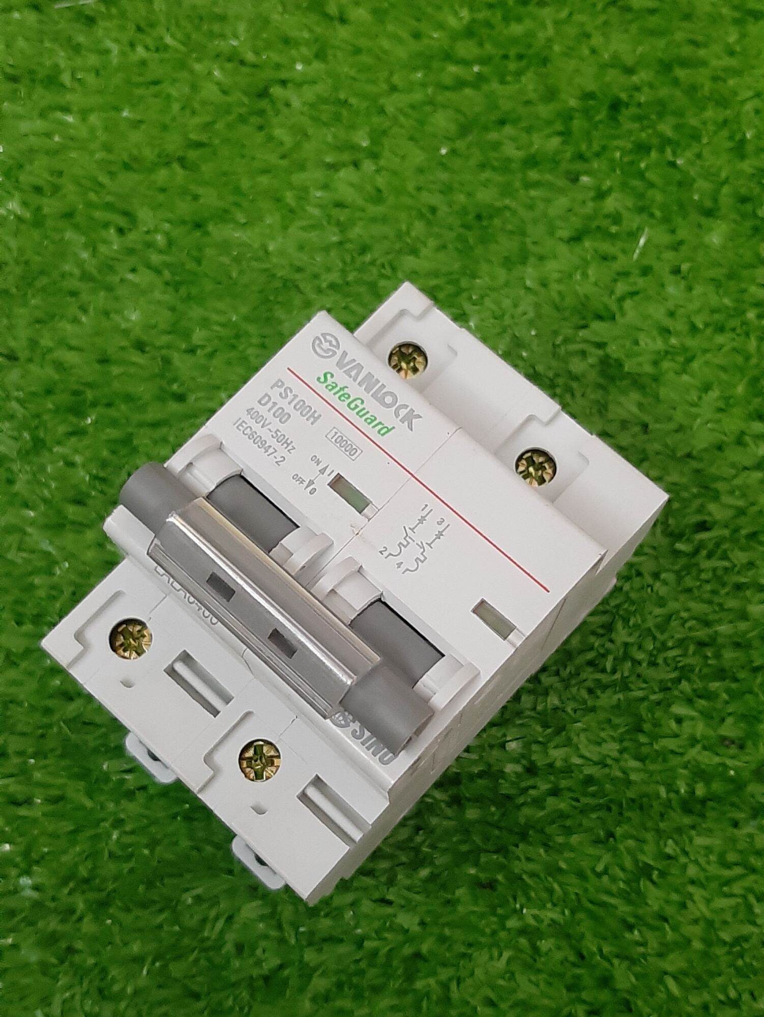 Cầu dao tự động ngắt 1pha 100a sino vanlock