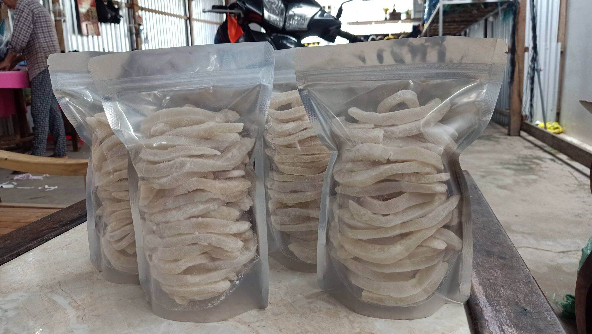 1kí mứt dừa sáp đặc sản cầu kè trà vinh