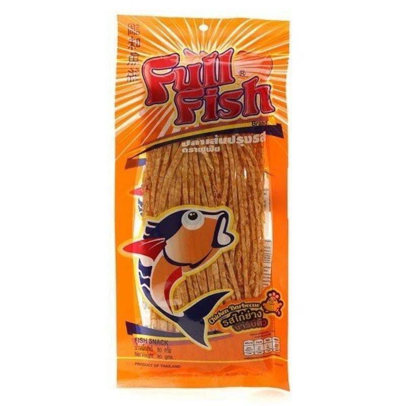 ( Date luôn mới) Cá khô sợi Full Fish 70g thái lan 4 vị