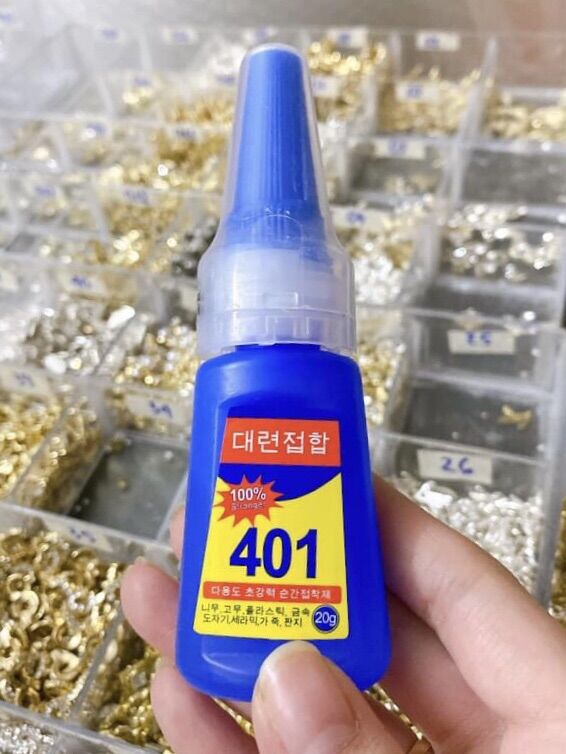 Keo gắn móng úp, đá, charm, phụ kiện,… siêu chắc, siêu bền