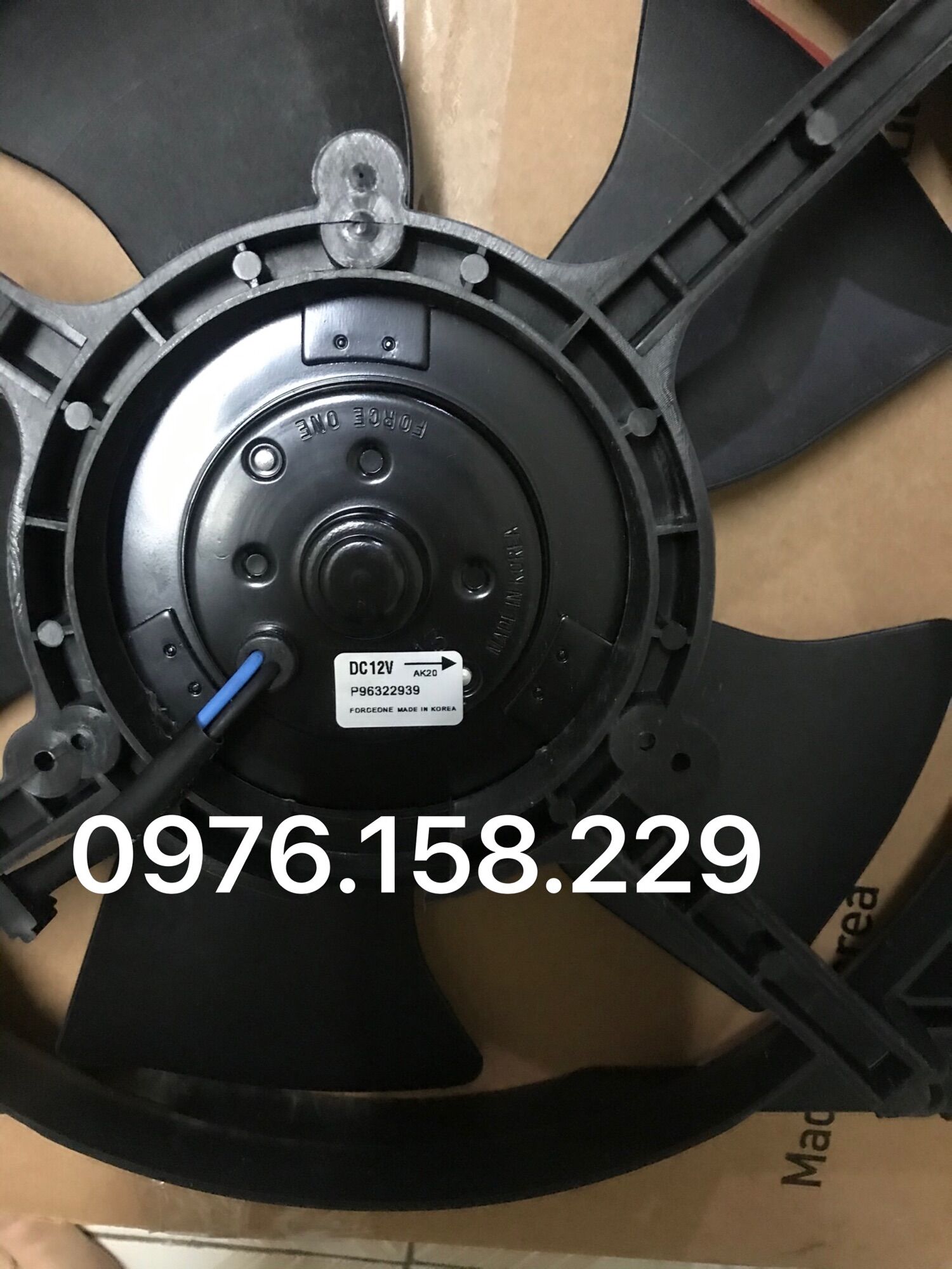 QUẠT KÉT NƯỚC DAEWOO MATIZ 2