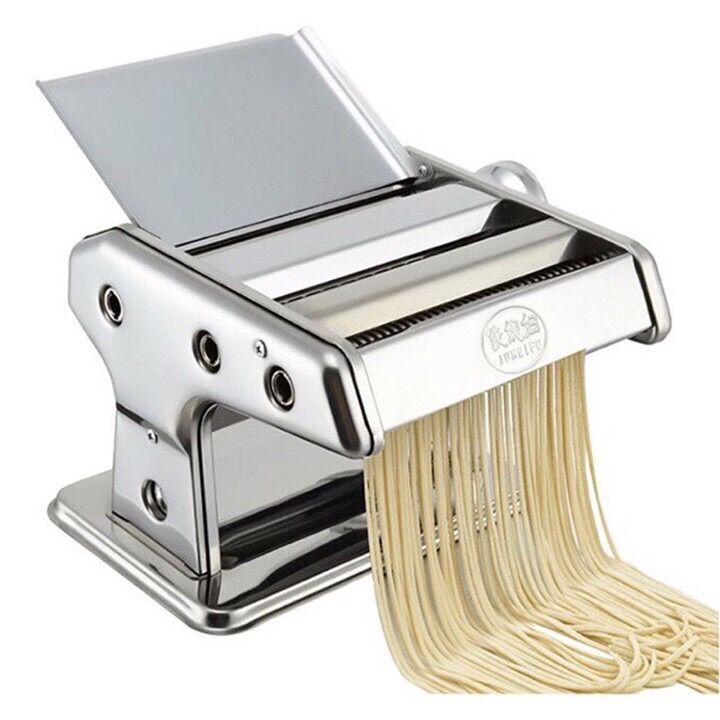 Máy cán mỳ, cắt mỳ 2 lưỡi dao