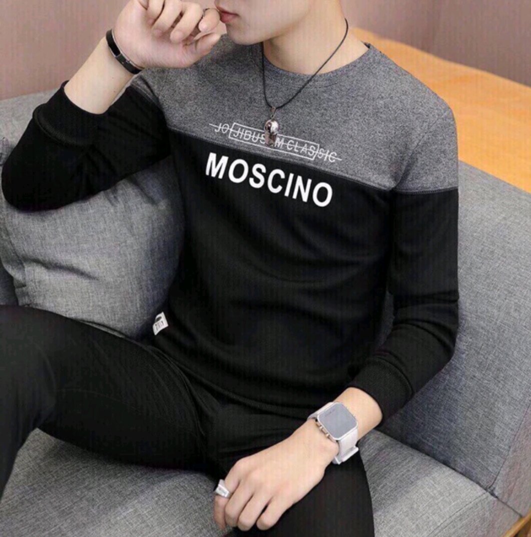 ÁO Thun Nam cổ dài tay Mẫu Mới