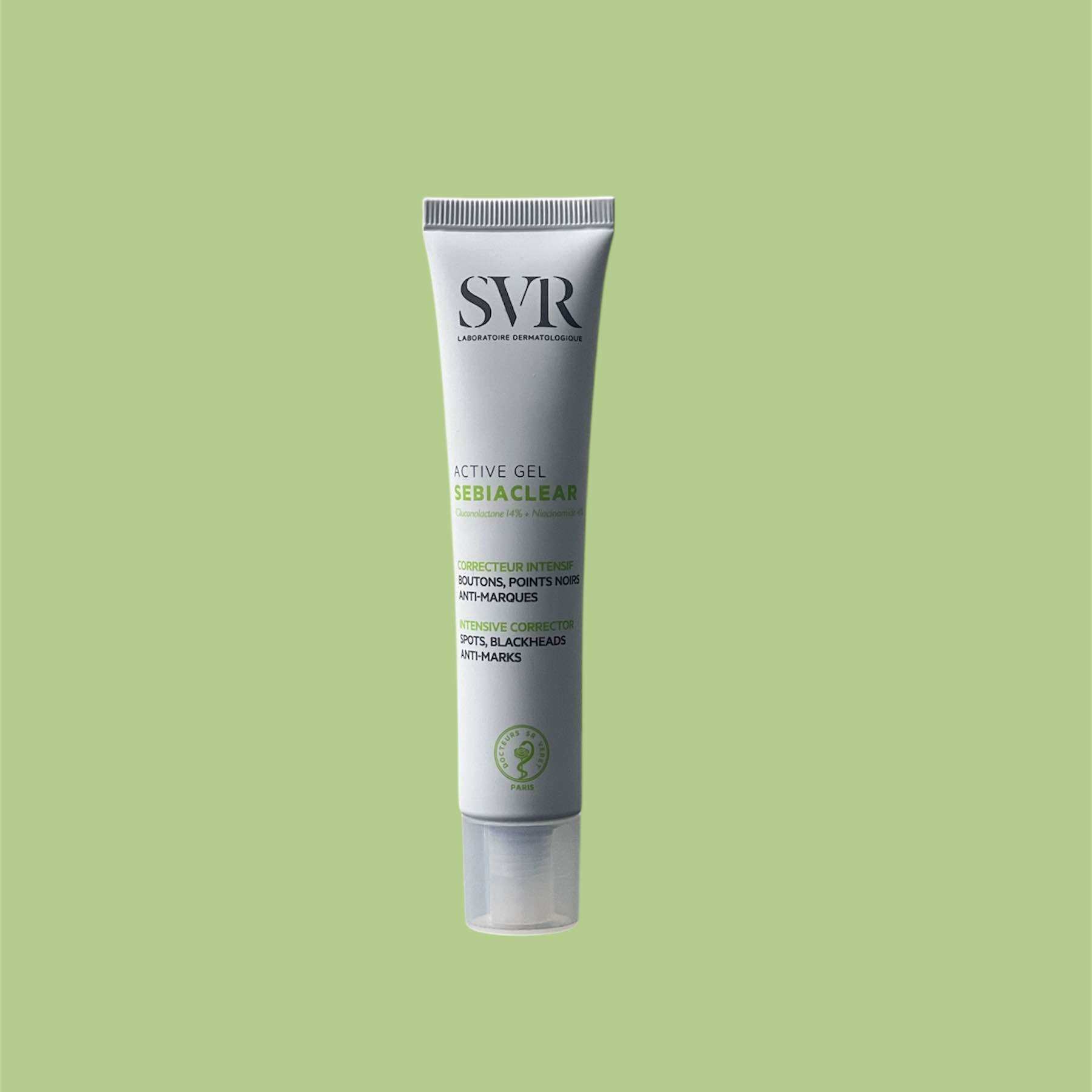 SVR Sebiaclear Active Gel Kem Dưỡng Kiểm Soát Dầu Nhờn, Giảm Mụn & Mờ Thâm 40ml