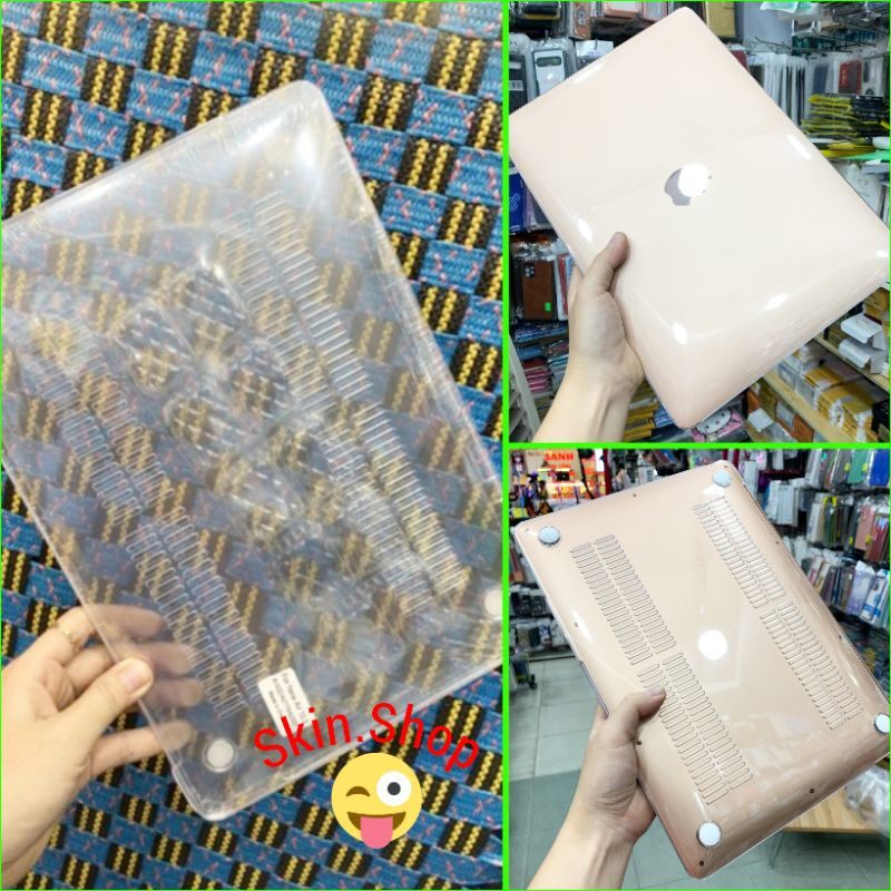 Case ốp lưng macbook air 2017 a1466 / a1369 siêu trong suốt loại 1