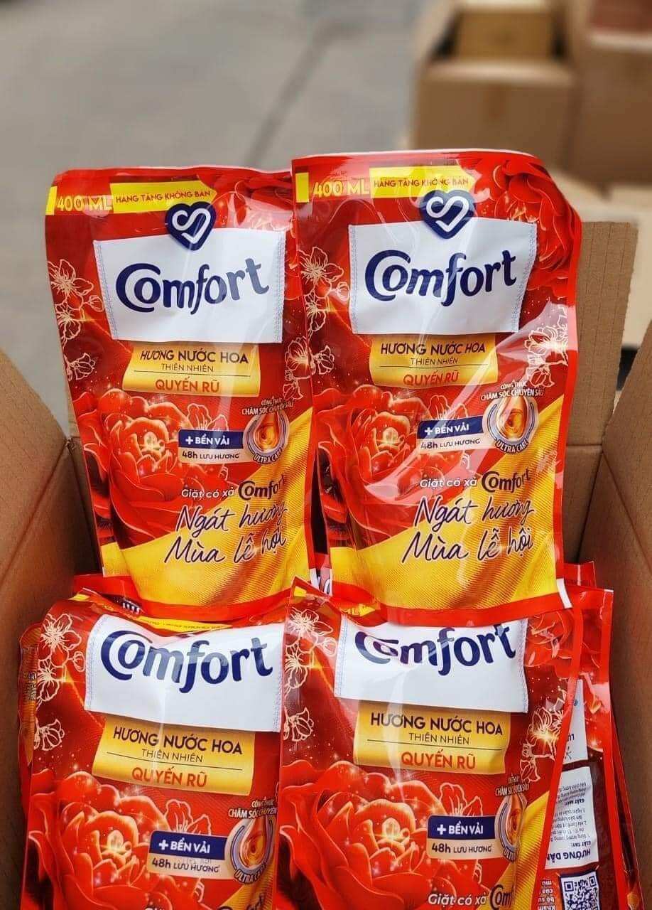 Combo 2 bịch nước xả vải comfort 400ml