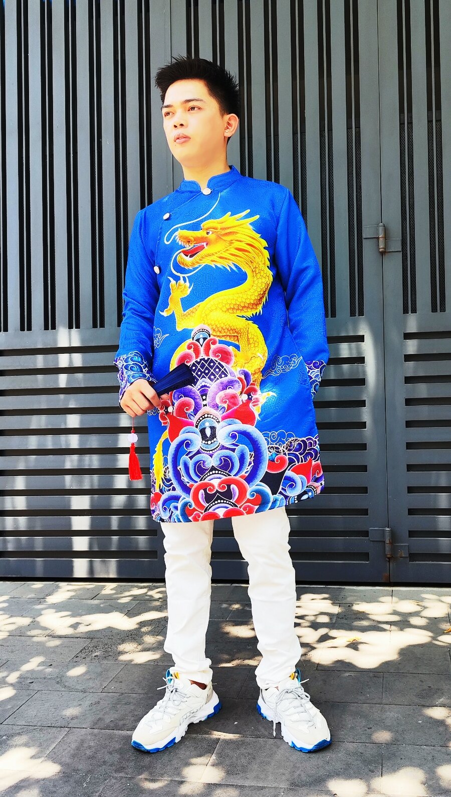 áo dài nam