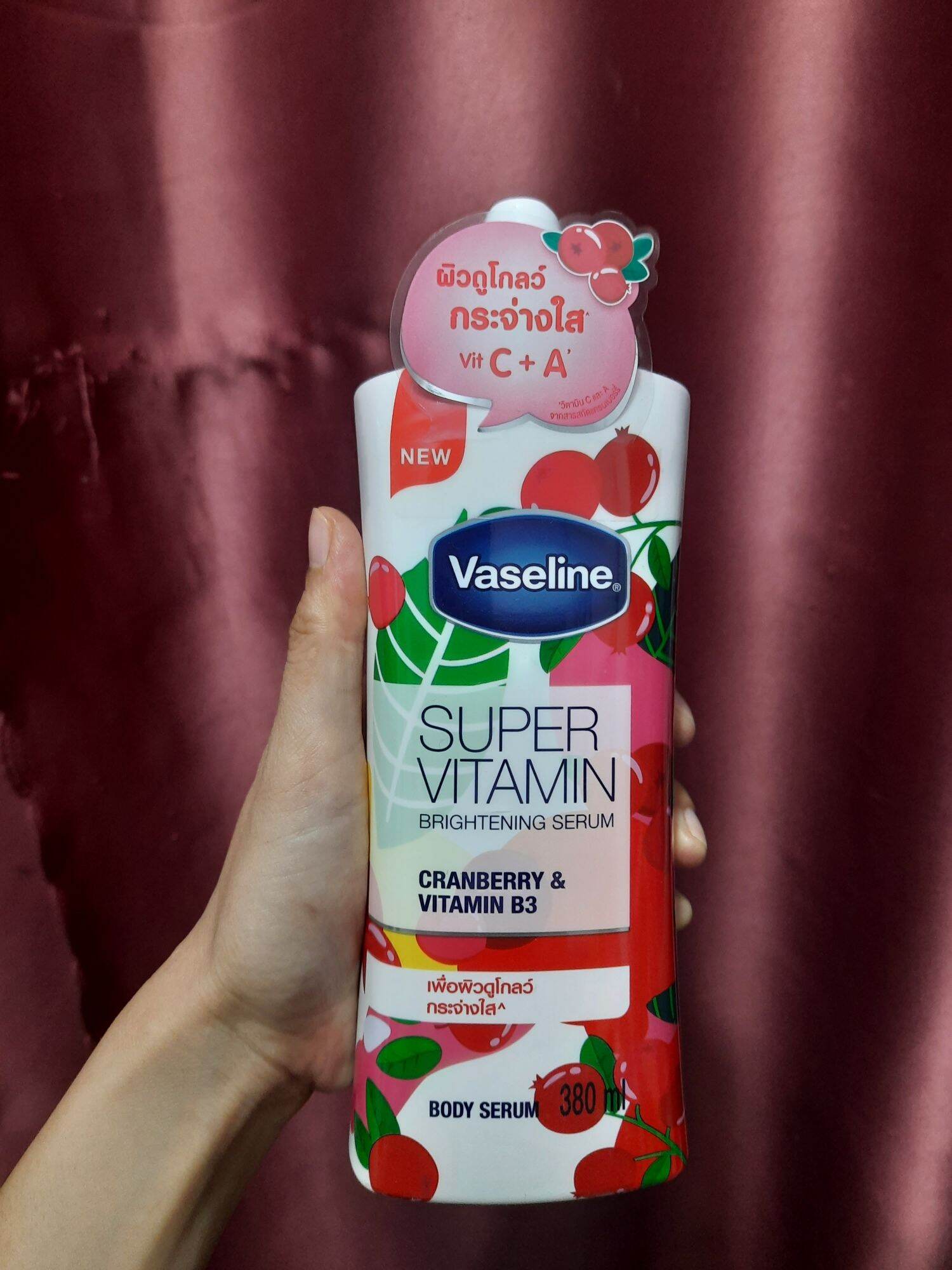 dưỡng body vasaline Thái Lan