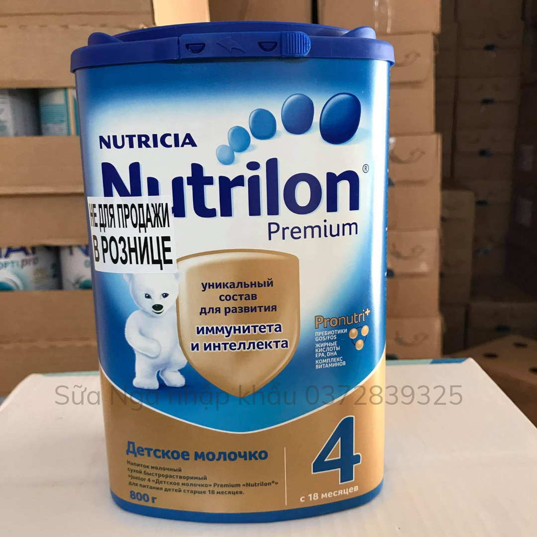 sữa NUTRILON Nga đủ số1234, hộp 800g