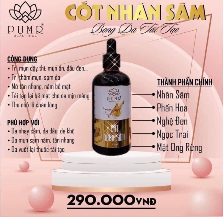 Cốt nhân sâm pumr