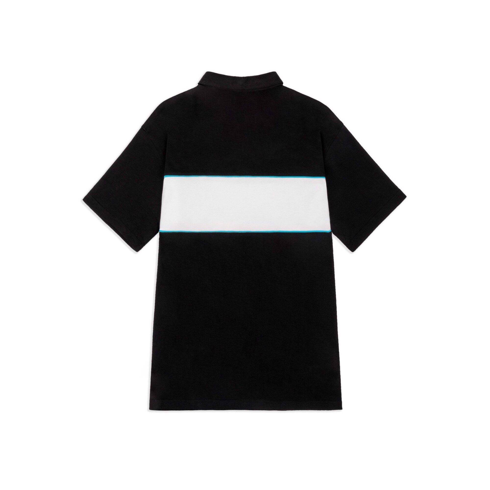 POLO LEVENTS STRIPE WHITE/BLACK