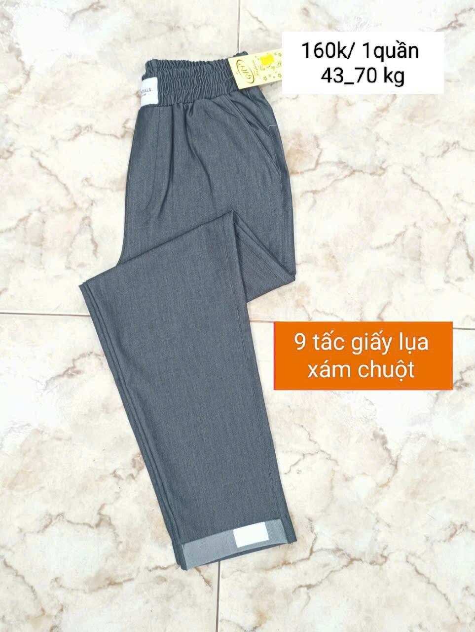 QUẦN JEAN GIẤY LỤA 9 TẤC